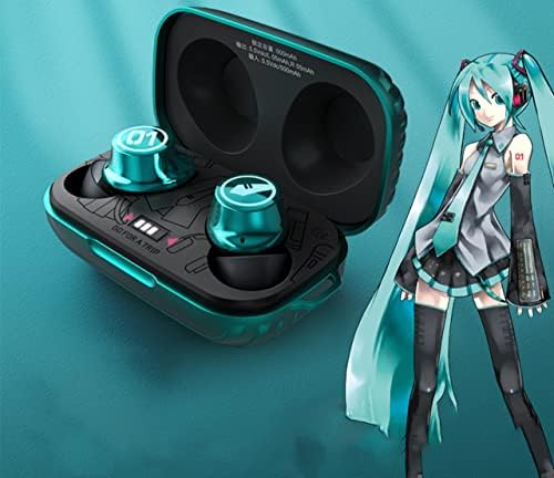 Amazon Co Jp Fuquan ワイヤレスイヤホン 初音ミク Bluetooth Earphone イヤホン ブルートゥースイヤホン スヘッドホン Hi Fi音質 音量調整可 マイク内蔵 ハンズフリー通話 軽量 アニメ 萌えグッズ 周辺 誕生日 ギフト プレゼント ワイヤレスイヤホン ホビー