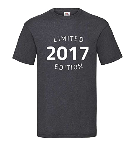 T-shirt homme 2017 Limited Edition gris foncé XXXL pour le confort au quotidien