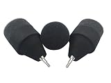GPP® Black Foam Arrowhead for Archery Combat Game Screw-in LARP Arrows Head 6 - PK