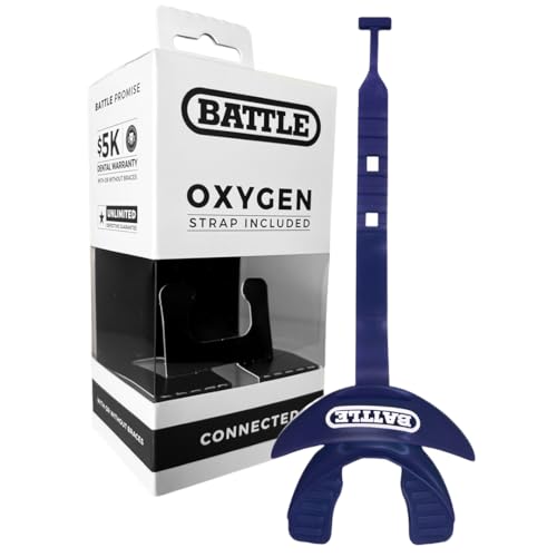 Image of Battle Oxygen Lip Protector Mouthguard with Connected Strap
