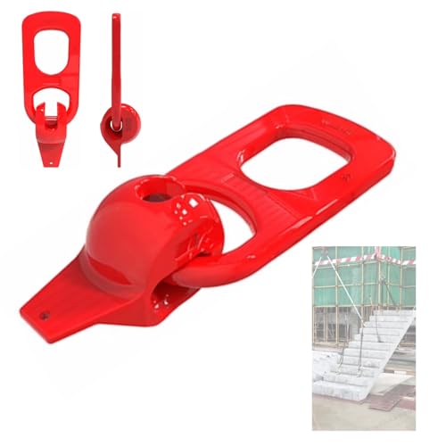 BDHDHWEFE Pince de levage à bec de canard résistante pour coffrage en béton, acier à haute résistance, capacité de charge 1,3 T (2800 Lbs) - Crochet de...