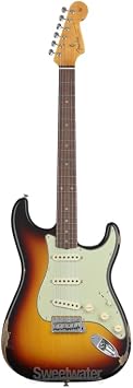 Fender Custom Shop Late-1962 Stratocaster Relic Electric Guitar with Closet Classic Hardware - 3-color Sunburst