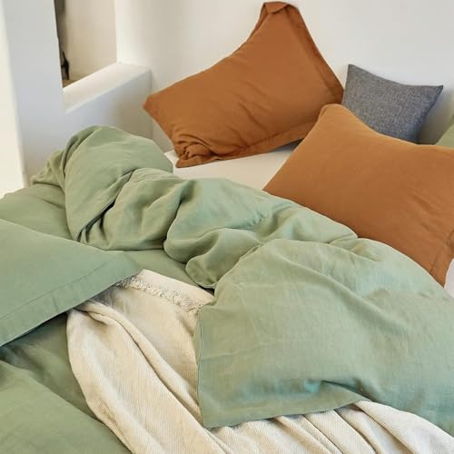Housse de couette 100 % lin lavé de qualité supérieure Simple&Opulence - 6