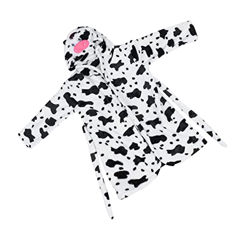 BESPORTBLE 1 Pijama De Vaca para Camisón De Franela con Dibujos Animados De Poliéster