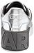 Karl Lagerfeld Paris Women's Melora Lace Up Sneaker, Silver, 8.5