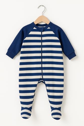 Image of TuddyBuddy 100% Cotton Multi Color Zipper Romper Sleepsuit /Romper /Jumpsuit for Baby Boy & Baby Girl