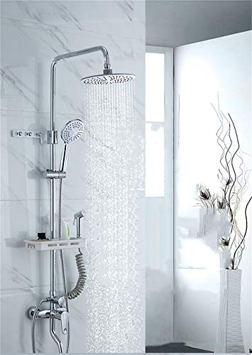 MOODSC Brausegarnitur alle Kupfer Multifunktions- Druck stehenden Viergang-bidet Riemen