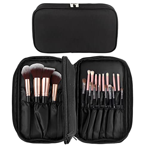 Trousse de pinceaux Discoball noire pour protéger et ranger vos pinceaux