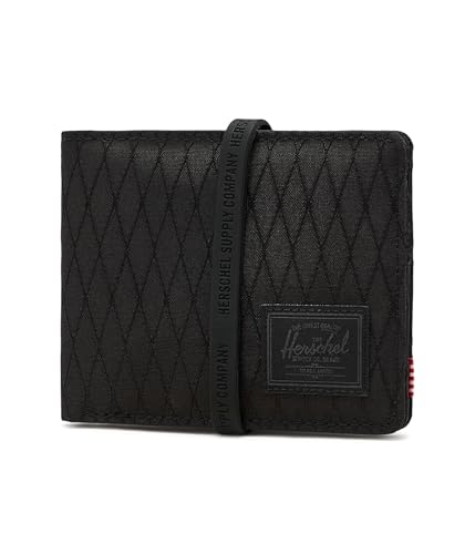 Image of Herschel Supply Co. Roy Wallet, Black Diamond /Black
