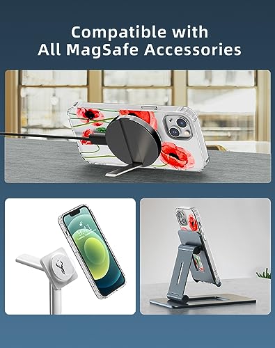 Coque antichoc iPhone 13 Pro transparente avec anneau magnétique pour éviter les rayures - 4
