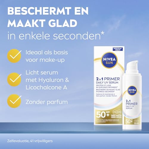 Nivea Sun Face 2-in-1 Primer SPF 50+ Hyaluron – 30 ml - View 5