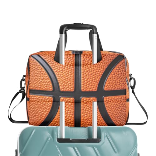 Maletín para portátil 16 pulgadas con diseño de textura de baloncesto miniatura 7