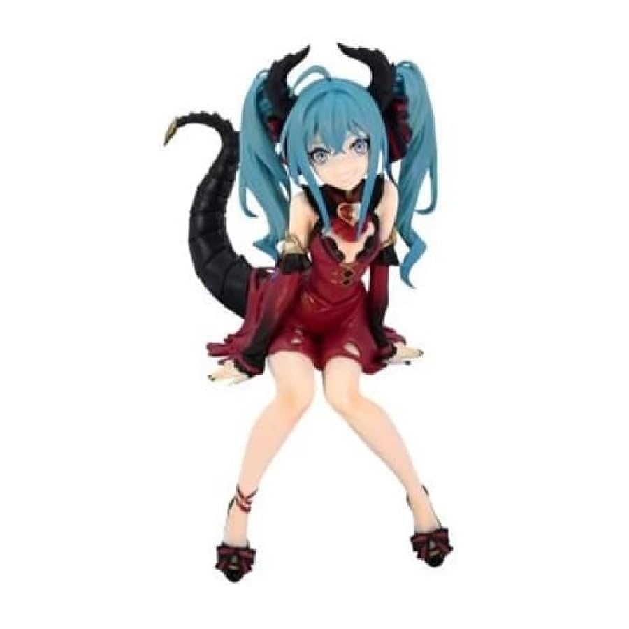 Amazon | 初音ミク ぬーどるストッパー フィギュア ヴィラン レッドver  