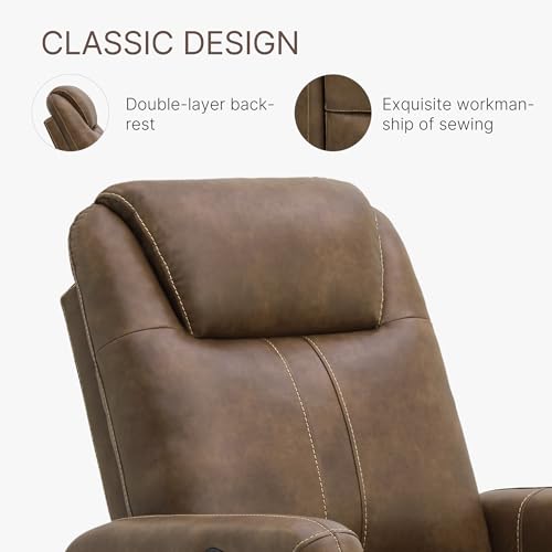 Sillón Manual Plegable Marrón miniatura 5