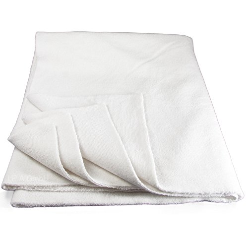 Chemical Guys Mic_807 Microfiber Towel (White 51" X 30") #TOP15