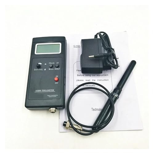 Medidor Digital Gauss NURII 0-200Mt-2000mT con Adaptador miniatura 2