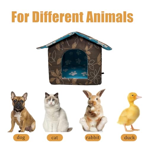 Soft Waterproof Dog House with Pad Pets Foldable Cool Cave Sleeping Bed for Dogs Cats Hamster Small Animal House All Weather Black Soft Waterproof Dog House with Pad Pets Foldable Cool Cave Sleeping Bed for Dogs Cats Hamster Small Animal House All Weather Black