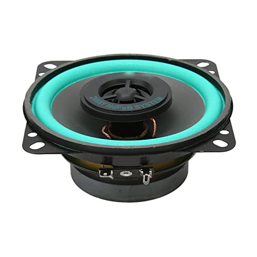 Altavoces para Coche de 4 Pulgadas, Altavoces de Sistemas de Audio para Coche de Alta Potencia de 100 W, Altavoz Coaxial de Alta Fidelidad para Coche, Reemplazo de Altavoces para