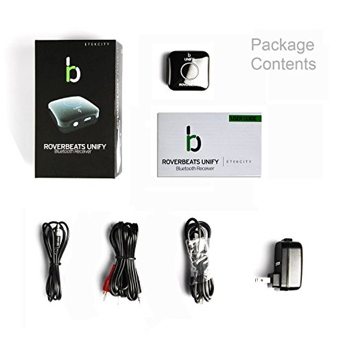 Etekcity Bluetooth Receiver, Nfc-Enabled Bluetooth Audio Adapter For Music Streaming Sound System, Bluetooth Transmitter For Receiver A/V Rca And Car Stereo 3.5Mm Aux Input, Unify #TOP6