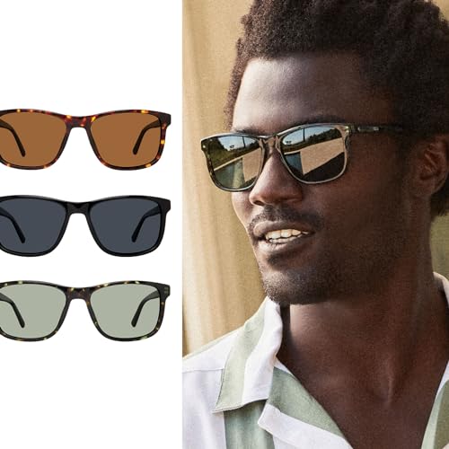 Image of Prive Revaux Base Jump Sunglasses - Handcrafted, Scratch & Impact Resistant Lenses with 100% UV Protection - For Men