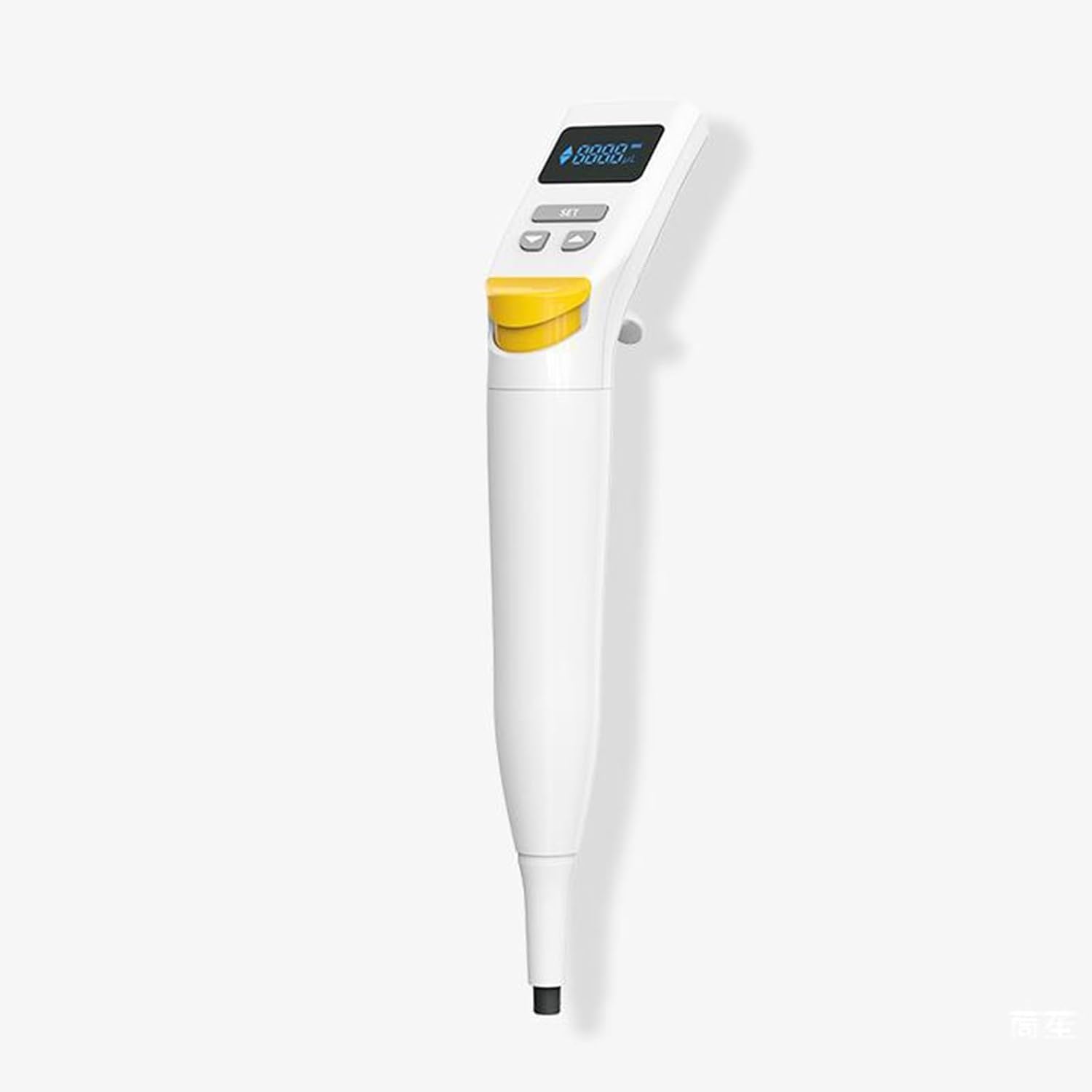 Controlador de pipeta eléctrico, pipeta de laboratorio recargable para 5-200μL con pantalla LCD, llenadora automática de pipetas motorizada para pipeta continua, dispensación precisa