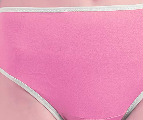 Image of KOTTY Pink Cotton Lycra Printed Low Rise Women Panty