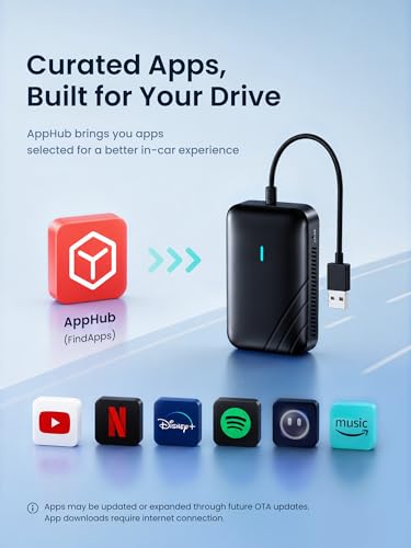 Magic AI Box Wireless CarPlay & Android Auto Adapter, Car Video Box - image 8