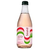 SOUND Sparkling Organic Rose Tea with Lime and Cardamom 12 Ounce, 12 Count