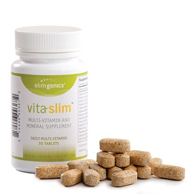 SlimGenics Vita-Slim ™ | Daily Multi-Vitamin for Men and Women, Easily Digested and Absorbed, Stabilizes Energy Levels and Provides Daily Allowances for Vital Nutrients - 30 Count