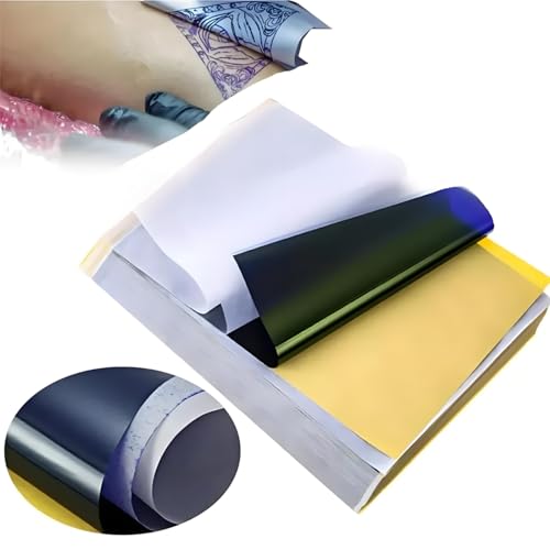 La mejor comparación de Papel transfer para comprar online. 46 50 Hojas Papel Hectográfico para Tatuar, Transfer Temporales Imprimibles, Papel para Tatuajes de Impresora o Manual, 4 en 1, Tattoo Paper, Hojas Transfer para Tatuajes Temporales