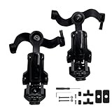 Tactical Fast Helmet Rail Mount Adapter Tactical Headset Accessories Hunting Airsoft Shooting Headphone Bracket(Black)