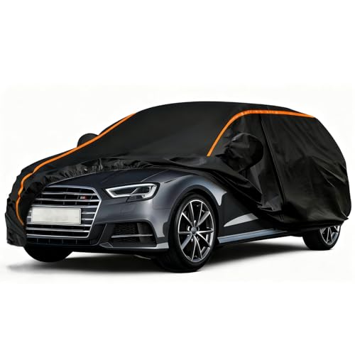 Funda Coche para Audi S31999-2023(4504 * 1816 * 1415mm) Fundas para Coche Exterior,Impermeable, a Prueba de Viento, a Prueba de Polvo, a Prueba de Sol