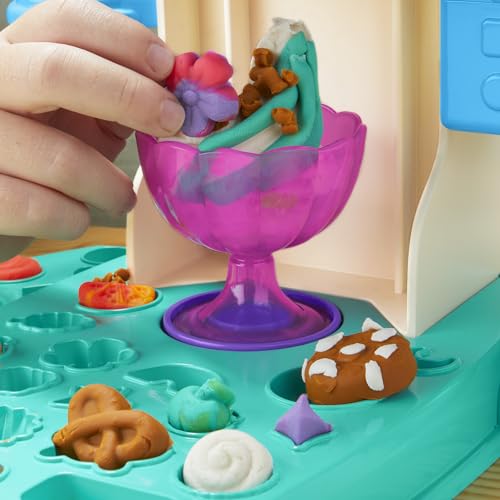 Play-Doh G0221 Rainbow Swirl Ice Cream Playset thumb #4