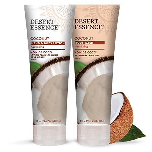 Desert Essence - Lozione mani e corpo al cocco