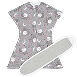 SleepingBaby Zipadee-Zip Transition Swaddle (Goodnight Moon, Medium for 6-12 Months) and Snuggle Strap (Grey, One Size) - Wearable Baby Blanket and Accessory - Polyester, Spandex