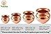 NAISHA Indian 100% Copper Kalash, Lota for Puja Wedding Purpose Temple Decoration 650 ML (11 cm, Height)