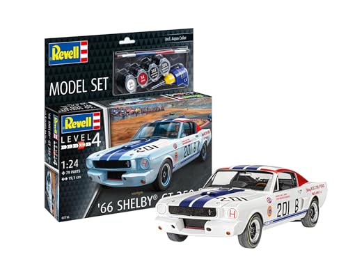 Modelo a escala 1:24 Shelby GT 350 R 1965 Revell miniatura 1