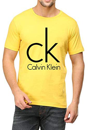 Image of Mott2 Men's Printed Regular fit T-Shirt (TST 19-A4-RNH-U-YELL-XLA Yellow X-Large)