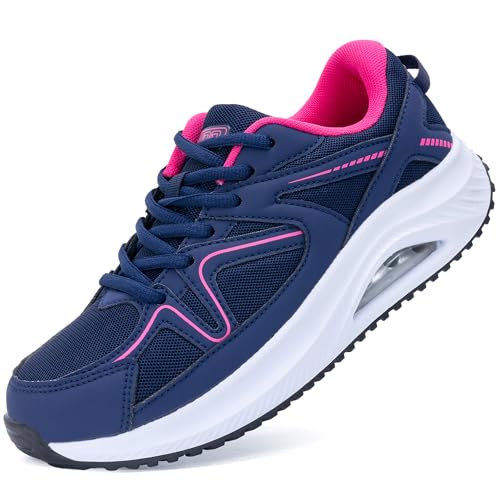Image of Autper Plantar Fasciitis Shoes Women Walking Arch Support Tennis Casual Athletic Nurse Orthotic Sneakers for Foot Pain Relief