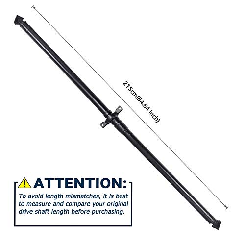 image for Nifeida Complete Rear Drive Shaft Assembly 4WD Propeller Prop Shaft Co