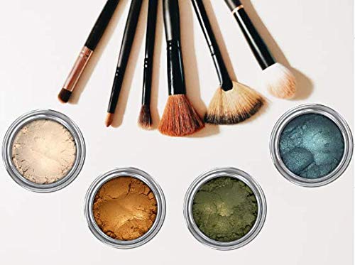 Concrete Minerals Eyeshadow, Silky- Smooth And Highly Pigmented, Longer-Lasting With No Creasing, 100% Vegan And Cruelty Free, Handmade In Usa, 8 Grams Loose Mineral Powder (Forest Queen) #TOP3