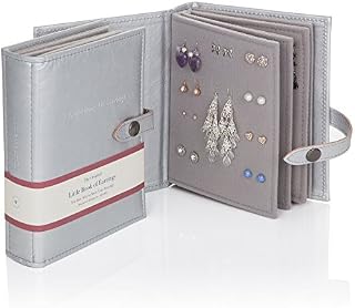 Little Book of Earrings Storage - Silver