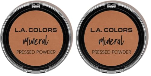 L.A. COLORS Mineral Pressed Powder, Creamy Natural CMP373