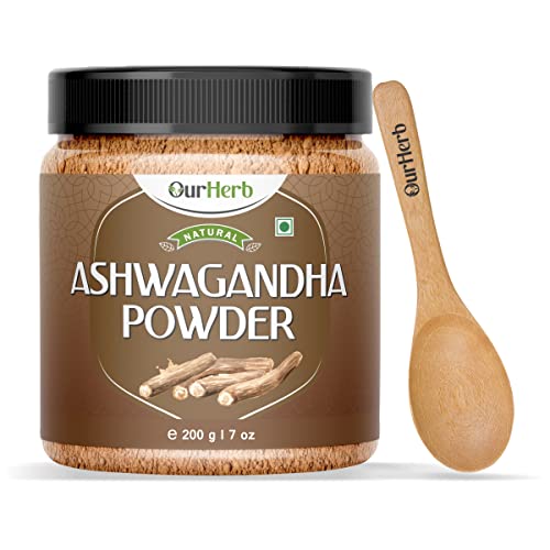 Image of Pure & Natural Ashwagandha Powder 200g | Ayurvedic Herbal Supplement | Supports Stress Relief | Enhances Energy & Vitality