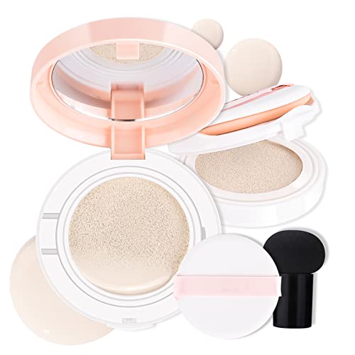 KYDA CC Cream Air Cushion Foundation, Refill Included, Full Coverage ...