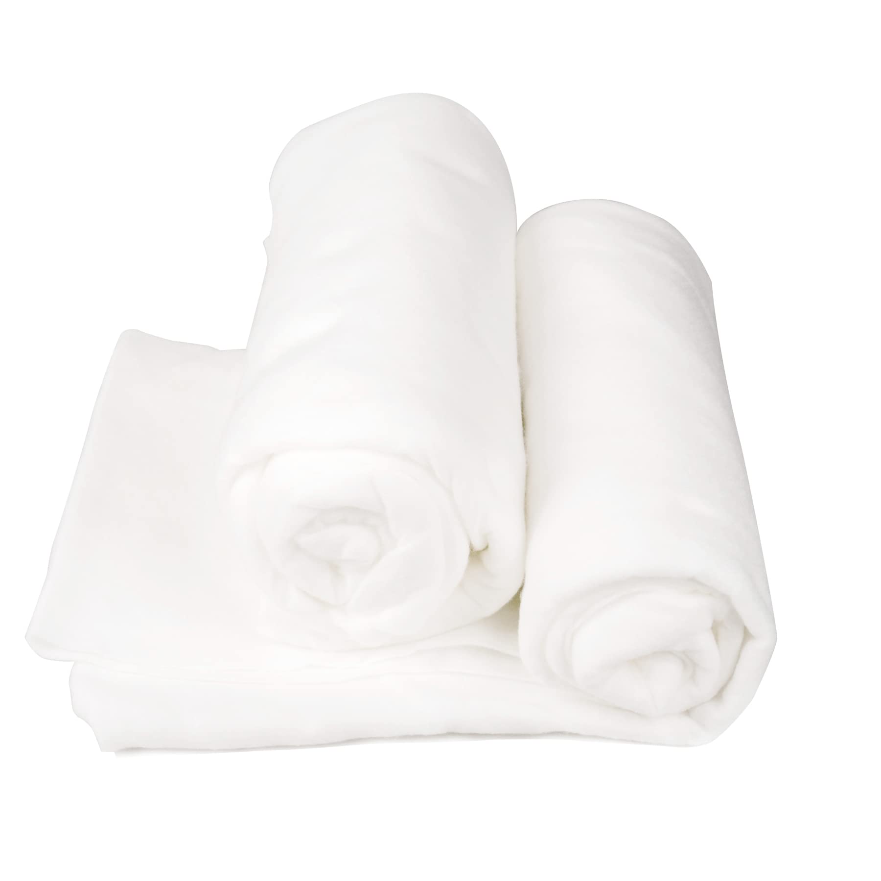 2 Pack Christmas Snow Rolls - 3 Foot X 8 Foot Artificial Snow Blankets for Christmas Decorations
