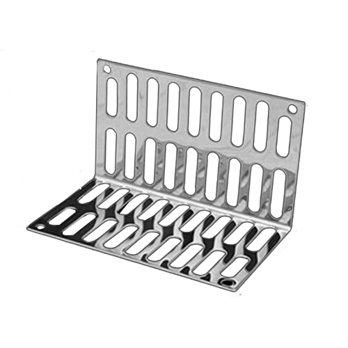 Ｃｕｔｉｃａｔｅ 水くずフィルター 排水同層 L字型 床くず格子 ベランダ用 シャワーストレーナー, フロアドレンピース