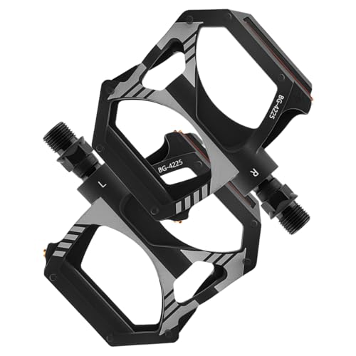 ロードバイクペダル | 滑り止め交換部品 | 自転車フラットペダル2密封ベアリング付き - 大人向けマウンテンロードサイクリングエクササイズ通勤フィットネスツーリング用
