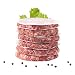 Produktbild int!rend - praktisches Burgerpapier für perfekte Burger Patties | 500 Stück Wachspapier 11 cm Durchmesser | Hamburger Papier gewachst zum Grillen Braten| Antihaftpapier | Premium Grillzubehör