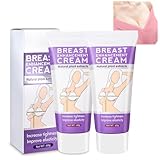 Instant Tighten 2PC Brustvergrößerung Creme,rustcreme Für Größere Brüste,Bruststraffungs Und Straffungscreme,BÖstrogen Creme Brustvergrößerung,Brustwachstumscreme Für Straffere